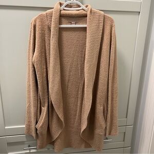 BAREFOOT DREAMS CozyChic Lite Circle Cardi Cardigan M | Buttery Soft | Pockets